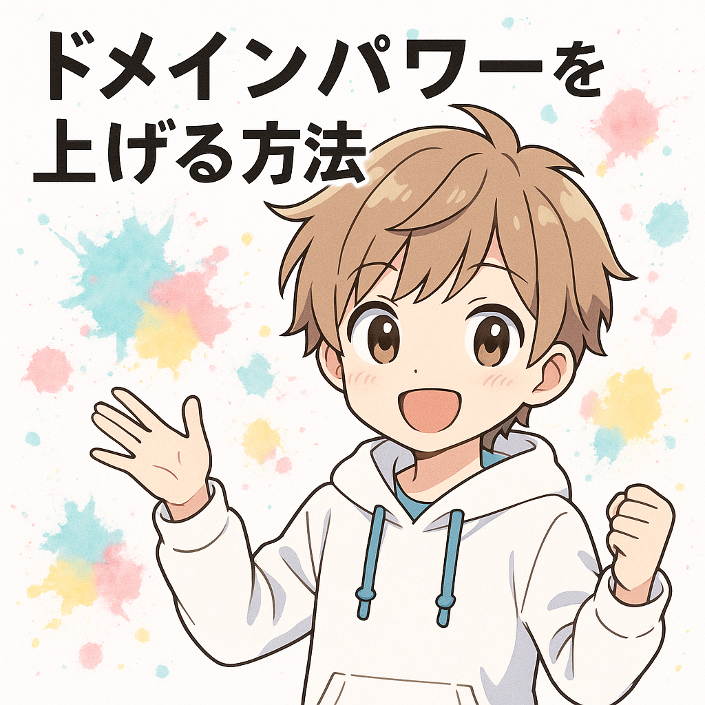 ドメインパワーを上げる方法