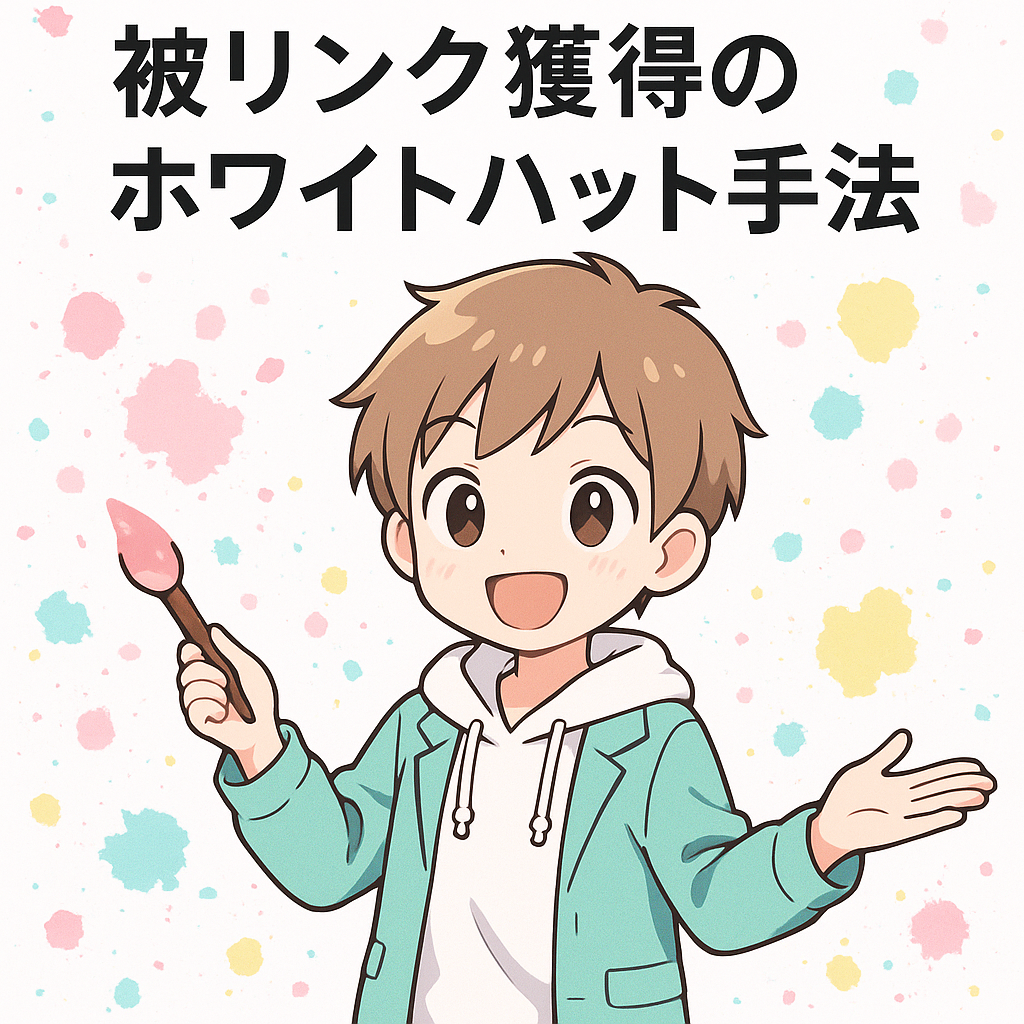 被リンク獲得のホワイトハット手法