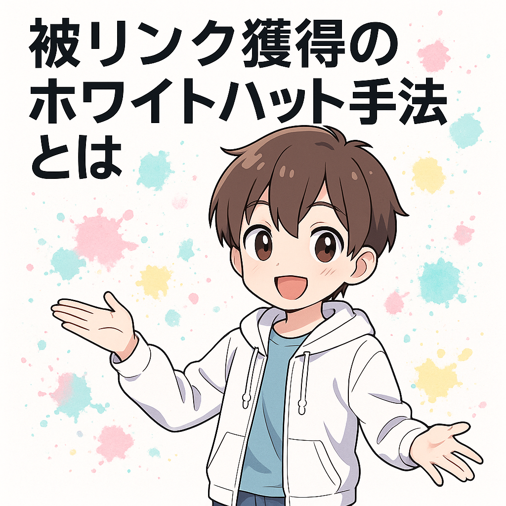 被リンク獲得のホワイトハット手法とは