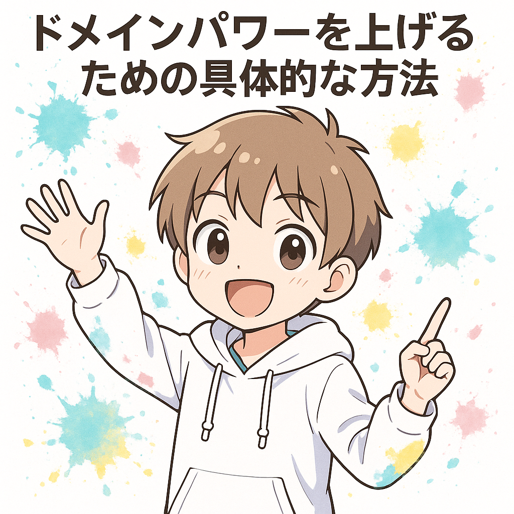 ドメインパワーを上げるための具体的な方法