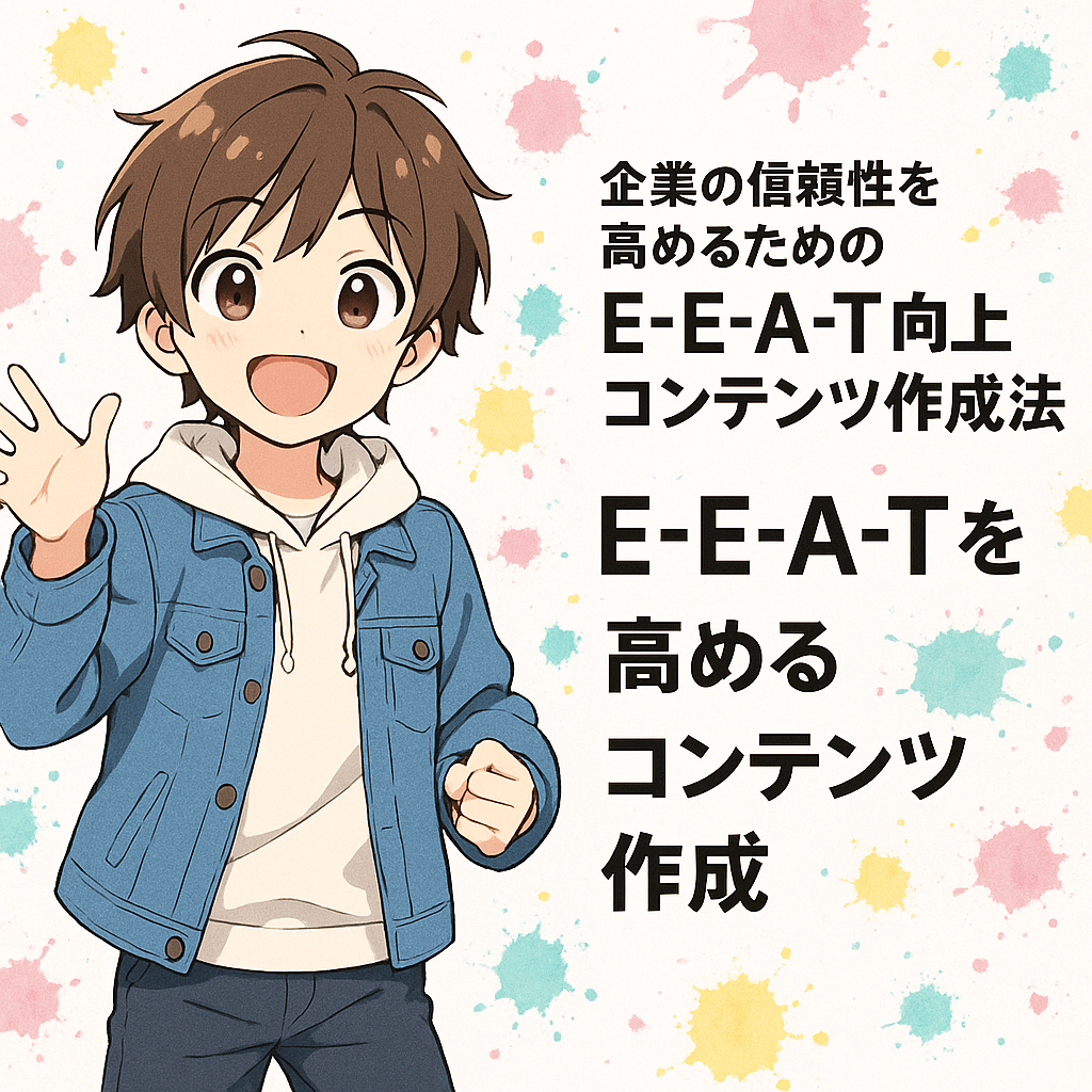 企業の信頼性を高めるためのE-E-A-T向上コンテンツ作成法