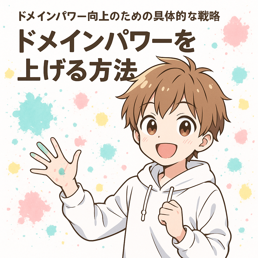 ドメインパワー向上のための具体的な戦略