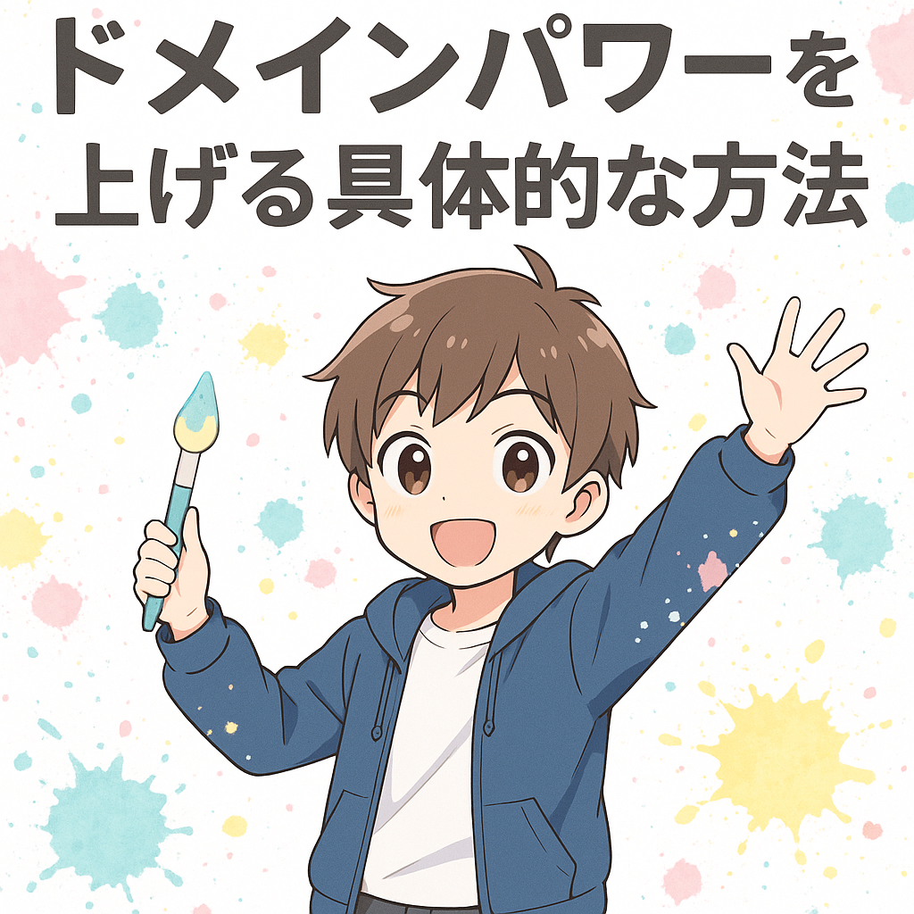 ドメインパワーを上げる具体的な方法