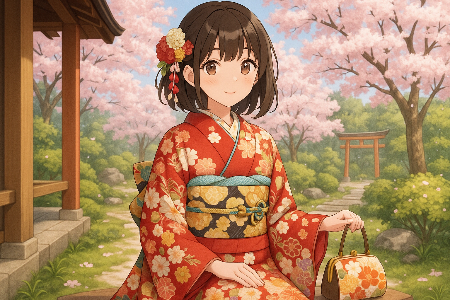 和装小物で彩る！お洒落な着物コーディネートの楽しみ方