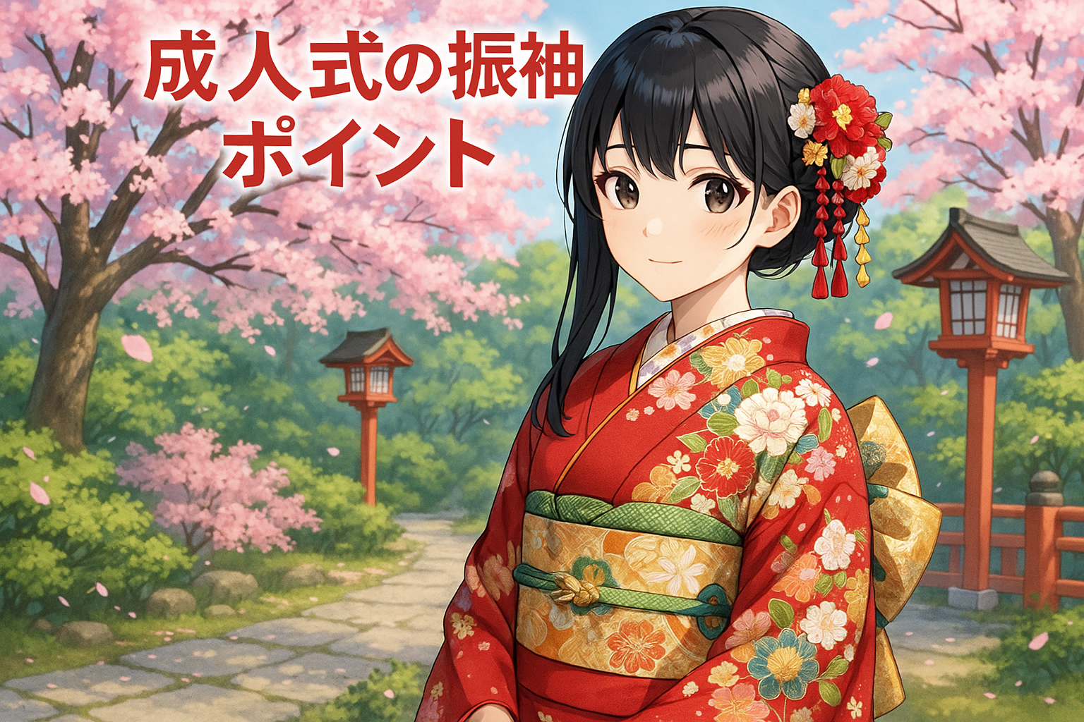 大切な成人式のための振袖選びガイド：美しく輝く一日を実現するために